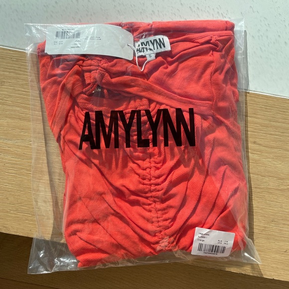 Wolf & Badger Vega Dress in Orange - Picture 7 of 8